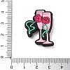 Valentine's Day Silicone Beads SL-CBACE28-04D-3