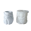 Jiahui Mei DIY Santa Claus Plaster Flower Pot Silicone Mold Crystal Dropping Resin Molds PW-WG14CB1-01-3