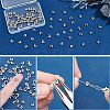 Unicraftale 304 Stainless Steel Crimp Beads Covers STAS-UN0001-58P-4