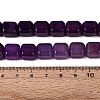 Natural Purple Agate Beads Strands G-Q608-10D-5