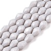 Opaque Solid Color Beads Strands EGLA-N013-P10mm-D05-1