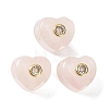 Natural Rose Quartz European Beads GG-CBA1AE1-03G-05-1