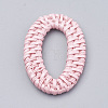 Handmade Spray Painted Reed Cane/Rattan Woven Linking Rings X-WOVE-N007-04E-2