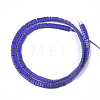 Spray Painted Non-magnetic Synthetic Hematite Beads G-T124-02E-2