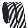 Polyester Stripe Ribbon OCOR-WH0078-507B-1