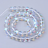 Synthetic Moonstone Beads Strands G-R375-12mm-B13-2