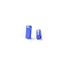 Transparent Colours Luster Glass Bugle Beads SEED-N005-001-A02-6