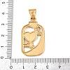 304 Stainless Steel Pendants Ion Plating(IP) LS-STAS-K316-05G-3
