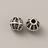 Tibetan Style Alloy Bead FIND-WH0034-46AS-01-1