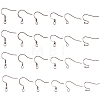304 Stainless Steel French Earring Hooks STAS-CJ0001-175-5