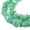 Natural Hemimorphite Chip Bead Strands G-E248-01-2