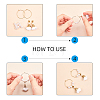 304 Stainless Steel Hoop Earring Findings STAS-UN0017-02P-6