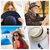 12Pcs 12 Colors Rubber String Hat Band FIND-CA0008-47-6