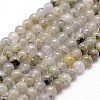 Natural Labradorite Bead Strands G-G735-29-4mm-1