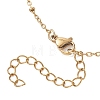 304 Stainless Steel Cable Chain Satellite Chain Bracelet Making BJEW-JB13163-01-4