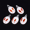 Handmade Lampwork Pendants LAMP-N021-002-3