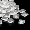 Transparent Clear Glass Square Cabochons LS-GGLA-A001-20mm-1