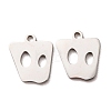 201 Stainless Steel Charms STAS-F368-03B-P-1