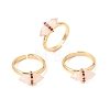 Natural Rose Quartz Cuff Rings GG-CBA0B5A-03G-04-4