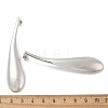 304 Stainless Steel Teardrop Stud Earrings for Women EJEW-M089-07P-5