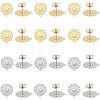 Unicraftale 304 Stainless Steel Stud Earring Findings STAS-UN0008-71-1