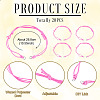 20Pcs Waxed Polyester Cord Bracelet Making AJEW-TAC00093-3