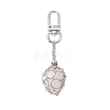 304 Stainless Steel Macrame Chain Pouch Empty Stone Holder Pendant Decoration HJEW-JM02081-4