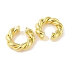 Brass Cuff Earrings for Women EJEW-I305-62G-2