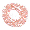 Transparent Glass Beads Strands EGLA-A039-T3mm-D15-2