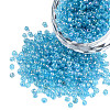 Round Trans. Colors Rainbow Glass Seed Beads X-SEED-A007-2mm-163-1