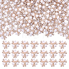 120Pcs Alloy Resin Cabochons ALRI-ME0001-04G-1