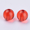 Transparent Acrylic Beads TACR-Q255-28mm-V12-2