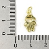 Brass Micro Pave Cubic Zirconia Pendants KK-M283-18A-01-3