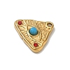 304 Stainless Steel Rhinestone Pendants SA-CBACF51-07G-2