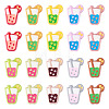 20Pcs Opaque Acrylic Beads OACR-TA0004-69-1
