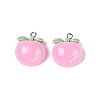 Spray Painted Opaque Resin Pendants RESI-Q232-01A-1