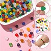 720Pcs 24 Colors Transparent Glass Beads Sets EGLA-YW0003-12-4