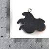 Halloween Theme Resin Pendants RESI-M046-01K-01-3