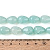 Baking Paint Crackle Glass Beads Strands DGLA-N019-03A-M-5