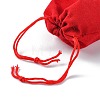 Velvet Cloth Drawstring Bags X-TP-C001-70X90mm-2-3