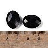 Natural Obsidian Cabochons G-O175-15H-01-3