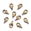 Brass Lobster Claw Clasps KK-901-AB-NF-2