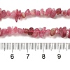 Natural Red Tourmaline Beads Strands G-L608-B07-01-5