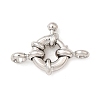 Brass Spring Ring Clasps KK-D407-01P-A-1