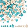 ARRICRAFT 8 Styles Synthetic Turquoise Gemstone Beads TURQ-AR0001-32-1