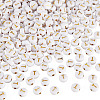 500Pcs Plating Acrylic Beads PACR-TADJ0001-01T-1