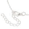Brass Cable Chain Necklaces NJEW-JN04511-05-3