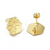 Rack Plating Alloy Stud Earring Findings PALLOY-K256-32LG-2