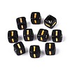 Opaque Acrylic Beads SACR-T035-20I-1