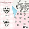 50Pcs Tibetan Style Alloy Pendants FIND-YW0010-36-2